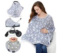 Funda de lactancia y poncho de lactancia para bebé, funda multiusos para asiento de coche de bebé, cubierta de carrito de compras, cubierta de cochecito, cobertura de lactancia materna de privacidad