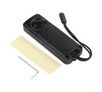Funda de larga duración para AirTag con AA para batería, IPX7, impermeable, a prueba de golpes, resistente al agua, llavero para equipaje, mascotas, viajes, 111 mm, negro (1 unidad)