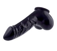 Funda de látex para el pene - Toylie® (negro)