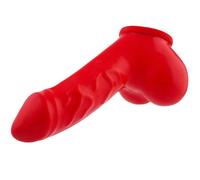 Funda de látex para el pene - Toylie® (rojo)