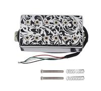 Funda de latón hueco para pastilla de guitarra eléctrica, humbucker de alto rendimiento para tocar estilos de guitarra
