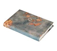 Funda de Libro de Tela Ajustable A6, Lavable, Diseño Floral | Protector Resistente para Escuela y Uso Personal, Cubre Libros Decorativo, Patrón Elegante