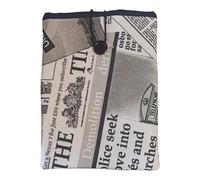 Funda de libros hecha a mano,protector de libros,fundas para libros de tapa blanda,fundas para libros de tapa dura,accesorios de lectura hechos a mano,tamaño 27x20 cm (Periódico New York)