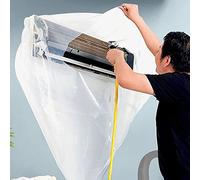 Funda de limpieza de aire acondicionado para montaje en pared, limpiador de aire acondicionado, bolsa de lavado de polvo, bolsa de lavado de aire acondicionado, impermeable, para aire acondicionado