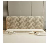 Funda De Lino For Cabecera De Cama, Funda Acolchada Gruesa For Cabecera Tamaño Matrimonial, Queen, California, King, Funda Protectora Lavable A Prueba De Polvo For Dormitorio(Khaki,220cm/87in)