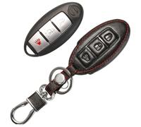 Funda de Llave de Coche de Silicona para Protector de Llavero para Nissan Qashqai J11 x-Trail T31 T32 Pathfinder Murano Teana Juke Porta Llaves Protector de bolso-3b