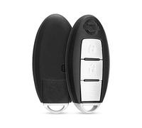 Funda de Llave Inteligente de Coche de 3 Botones para Nissan Rogue Teana Sentra Versa Key Cover Keyless Small Emergency Blade