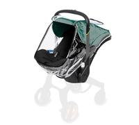 Funda de lluvia para asiento de coche para Doona, para cochecito de bebé, transparente accesorio para asiento de coche con ventilación y cremallera de fácil acceso para Doona