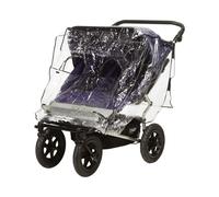 Funda de lluvia para cochecito doble Playshoes Universal TU