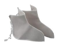 Funda de lona para pies de soldadura, protección de dedos resistente al calor para soldadores, a prueba de salpicaduras, resistente a la abrasión, cubierta de pie ignífuga