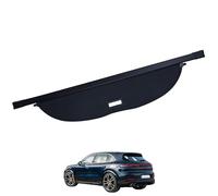 Funda de lona retráctil compatible con Porsche Cayenne 2011-2024, cubierta de almacenamiento de equipaje, pantalla de seguridad con accesorios de instalación, extraíble, fácil instalación (tamaño