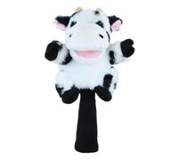 Funda de madera de golf, divertida funda protectora para cabeza de palo de golf, para deportes, vaca blanca y negra
