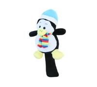 Funda de madera de golf, portátil, cuello largo, divertido y suave, protector de eje de golf, pingüino