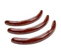 Funda de madera de melocotón para volante de coche, funda antideslizante para volante de coche, piezas de repuesto para volante de 37-38 cm, LHD RHD, 3 piezas