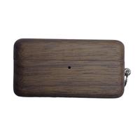 Funda de madera de nogal para auriculares P Anasonic Technics EAH-AZ80 con Bluetooth, cubierta de carga cuadrada/redonda