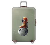 Funda De Maleta,Cielo Estrellado Espacio Exterior Galaxia Planeta Astronauta Luggage Cover,Funda Protectora para Maleta,Funda Protectora De Viaje,EláStica Cubierta De Equipaje (Color 2,M(22-24inch))