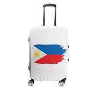 Funda De Maleta con Estampado De La Bandera De Filipinas | Protector De Equipaje | Protector Elástico Lavable para Maleta De Viaje con Ruedas Decoración Protectora L