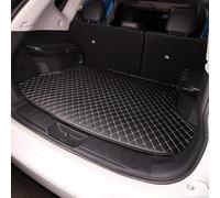 Funda De Maletero De Coche para V-olkswag-en VW Taigo/Taigo R-Line SUV Crossover, Cuero Resistente ArañAzos Antislip Alfombrillas para Proteccion Maletero,All-Black
