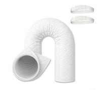 Funda de manguera de aire acondicionado aislada de 80 pulgadas de largo, manga de manguera de CA portátil con bandas elásticas ajustables para mejorar la nergética reduciendo el calor