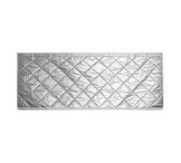 Funda de manguera de aire acondicionado para unidades portátiles de CA aislada, manga de conducto de 5.9 pulgadas con aislamiento térmico y protección a prueba de polvo, poliéster plateado para una