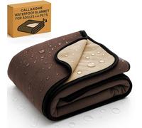 Funda de Manta Impermeable de 80 x 90 Pulgadas para Adultos, Perros, Gatos o Cualquier Mascota, Manta 100% Impermeable para Perros o Protector de colchón, tamaño Grande para Camas Individuales, Queen