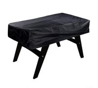 Funda de mesa de futbolín impermeable resistente para protección al aire libre, cobertura completa con hebillas seguras y rejillas de ventilación, compatible con mesas estándar de 160 x 115 x 50 cm