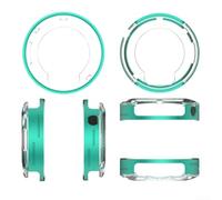 Funda de metal para reloj Cmf By For Nothing Watch 3 Pro con resistente a los arañazos para la superficie y diseño impermeable para proteger las esferas de bordes planos de caídas en gris (verde)