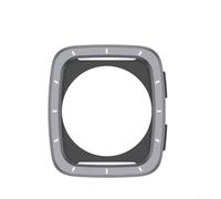 Funda de metal resistente para Amazfit Active 2 con protección de acero inoxidable a prueba de golpes y recortes precisos para un acceso completo a botones y puertos (gris)