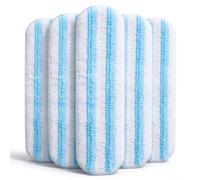 Funda de microfibra de repuesto para mopa Vileda H2Pro, lavable y reutilizable, elimina la suciedad más resistente, para todos los suelos duros, pack de 5 (juego multiuso)