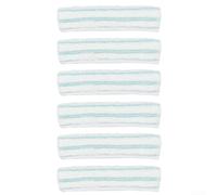 Funda de microfibra para limpiador de ventanas, lavable a 40 °C, color | Compatible con leifheit M, 27,5 cm de longitud, microfibra para una fuerte absorción, lavable a 40 grados, color turquesa