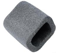 Funda de micrófono de esponja flocada construida para FIFINE AmpliGame AM8 para ofrecer una protección constante contra el viento durante la transmisión en vivo o voz en off (gris 27A12)