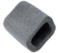 Funda de micrófono de felpa para FIFINE AmpliGame AM8 - Silenciador dinámico de espuma para micrófono vocal, edición negra (gris 27A12)