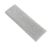 Funda de Micrófono Inalámbrico Patrón de Strass Plata | Cubierta para Asa de Mano, Plástico Rhinestone, Uso en Varios Entornos