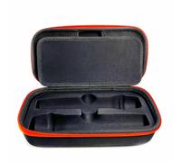 Funda de micrófono inalámbrico sistema de dos micrófonos inalámbricos para JBL, bolsa de viaje para micrófono portátil para cantar o karaoke para receptores, adaptadores, pilas AA-Negro (¡sólo la fund