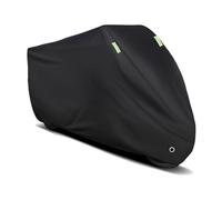 Funda de Moto para Ducati Scrambler Full Throttle 2022, Funda de Tejido Oxford con Orificios para Cerradura, Impermeable Transpirable UV Protección,Black/A