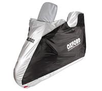 Funda de moto para exterior oxford aquatex-moto/scooter con baul y pantalla
