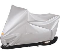 Funda de Moto para Piaggio Vespa 50 Special R L N 125 ET3, Impermeable Protector Viento Antipolvo UV Tela Oxford Exterior Protector Accesorios para Motos,C-Silver