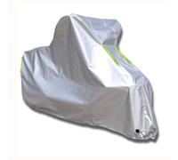 Funda De Motocicleta para Super SOCO Cux con Banda Reflectante a Prueba Sol Agua Lluvia Polvo Nieve Excremento de Pájaro al Aire Libre Adecuada para Todas Las Estaciones