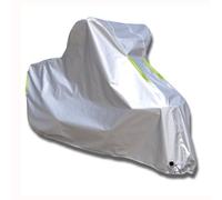 Funda De Motocicleta para Yamaha MT-09/Y-AMT (2024+),Cubierta Protectora De Moto A Prueba De Desgarros，Resistente A Los Rayos UV Y A Los Arañazos con Cuerda A Prueba De Viento(Silver)