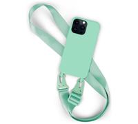 Funda de móvil con correa para Apple iPhone 13 Pro cadena de móvil funda tran...