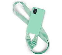 Funda de móvil con correa para móvil Samsung Galaxy A51 cadena Clear Case par...