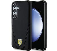 Funda de Móvil Cubierta Galaxy S24 Ferrari Magsafe Cuero Sintético Negro Logo