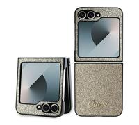 Funda de Móvil Cubierta para Galaxy Z Tapa 6 Guess Goldfarbiges Logo Brillante