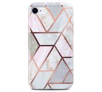 Funda de móvil para iPhone 7 / 8 / SE (2020) Funda óptica mármol Funda de...