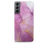 Funda de móvil para Samsung Galaxy S21 Plus Case aspecto mármol funda silicona