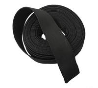 Funda de nailon de 7,5 metros para cables de soldadura y mangueras hidráulicas, cubierta flexible ignífuga para aplicaciones Tig y Mig, protección de grado industrial