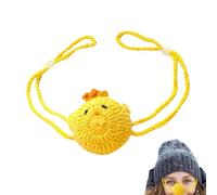 Funda de nariz genérica para clima frío - Funny Crochet Adjustable Winter Gear | Women Cold Weather Snow Nose Warmer for Ladies Girls Outdoor Snow Skiing Cycling Driving Running Backpacking, chick