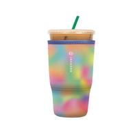 Funda de neopreno aislante para taza de caf helado y refresco fr o Sok It Java Sok (Dreaming in Color, tama o grande: 30-32 oz)