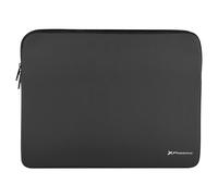 Phoenix Technologies - Funda de Neopreno para Portátiles | Triple Protección Antishock | Resistente a Salpicaduras | Diseño Elegante y Compacto | Doble Cremallera, Negro, Neopreno
