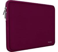 Funda de Neopreno Resistente para portátil de 14 Pulgadas, Funda de Bolsillo para computadora/Tablet, maletín de Transporte para HP, Lenovo, ASUS Notebook, Ultrabook, Rojo Vino